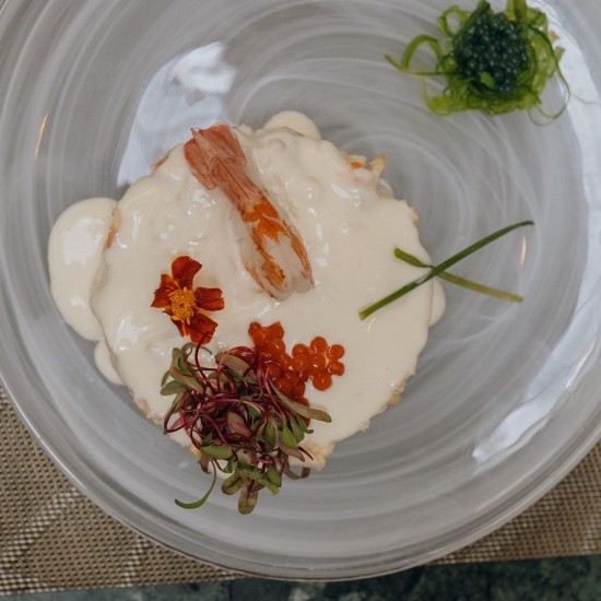 Ensaladilla de Gambón rojo